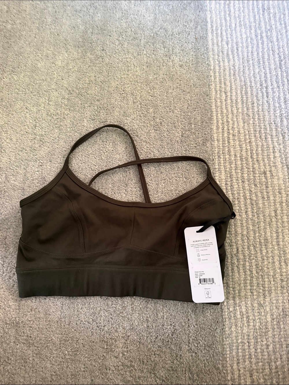 NWT Varley Always Irene bra size m